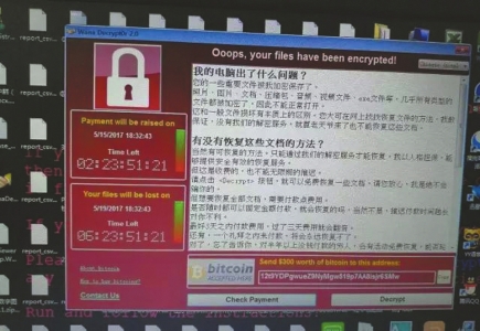 勒索病毒？什么病毒来着，要钱的，可是只有人民币怎么办？